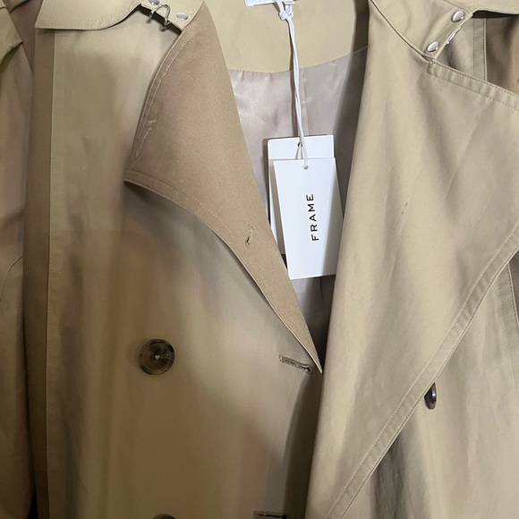 Frame Tonal Trenchcoat in size XS - NWT - Picture 4 of 6
